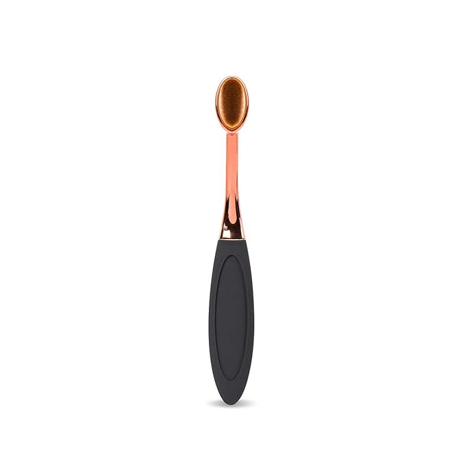 Eye Envy ProPowder Applicator Brush for Dogs and Cats. Use to Safely and Evenly Apply Tear Stain Powder. Large. Washable Superfine Fiber Hair. Long Tapered Bristles. Ergonomic Handle