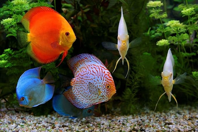 Aquatic Foods Inc. Arctic Krill Flakes which Contain Natural Carotenoids & Astaxanthin That Will Enhance The Vibrant Colors of Fish, for All Tropical and Marine Fish...WL…3-lbs Poly Bag