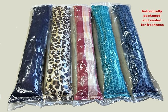 Extra Large 18" Catnip Kicker Toys/Kitty Kick Sticks/Cat-Nip Kick Sticks (Beige and Red Plaid) (Kickers Filled with 1 oz Premium Canadian Catnip)