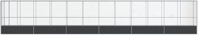 Galvanized Steel Large Flight King Bird Cage with Extension, Steel Outdoor Aviary, Outdoor Indoor Large Bird Cage Aviary Pet House for Cockatiels African Parakeets, 492.3"x42.1"x83.5",-309