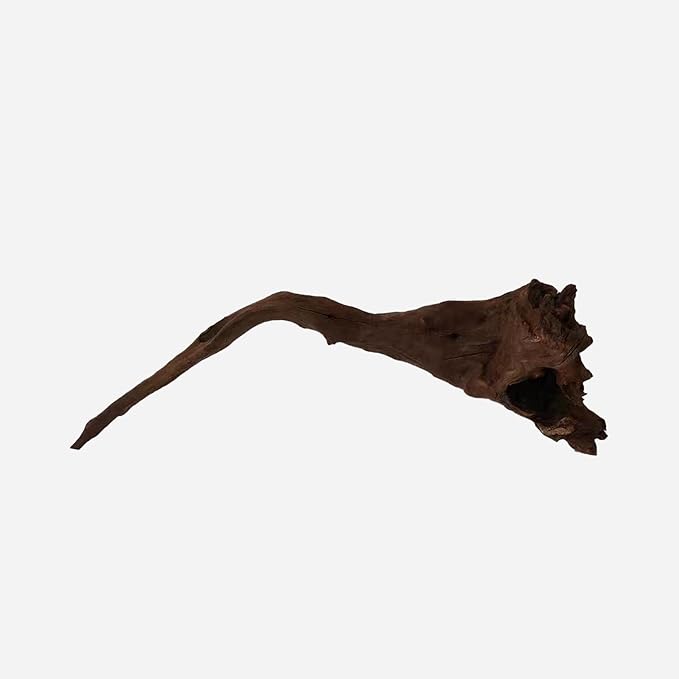 LYPHARD AQUARIUMS Natural Driftwood for Aquarium Decor, L25.2×W7.09×H7.48 Inches Large Drift Wood Decorations for Reptile Hide, Fish Tank, Optional Shapes