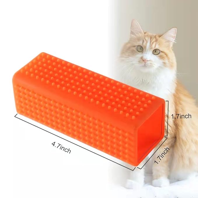 Pet Hair Remover for Furniture and Carpets - Rubber Brush Roller for Sofas and Hollow Cleaner