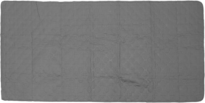 Dog Bed Blankets, Pet Bed Cover for Couch Sofa Bed, Anti Slip Bottom Bite Furniture Protector with TPU Layer, Deep Gray Four Leaf Clover (52x82inch)