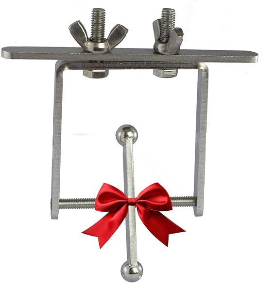 Stainless Steel Spinner Bird Toy with Traveling Spinner | Durable Puzzle Enrichment Toy | Spinner Toy for Medium to Large Birds Like Cockatoos, Parrots, Macaws, Parakeets | Bird Cage Accessories