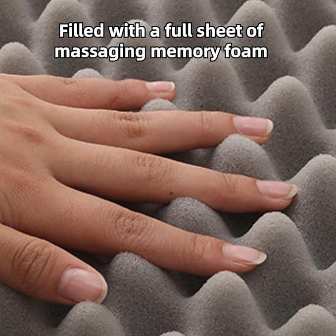 Dog Bed for Small Medium Large Dogs, Dog Mattress with Removable Pillow for Crate Kennel, Sofa Dog Bed, Super Soft Pet Bed for Dogs and Cats, Pet Beds & Furniture (Light Grey,X-Large)