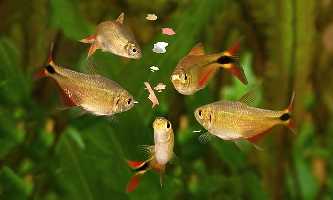 Aquatic Foods Inc. 30% Spirulina Premium Flakes for African Cichlids, All Central and South American Cichlids, Koi, Pond Fish, All Community Tropical Fish...WL…1-lb Poly Bag