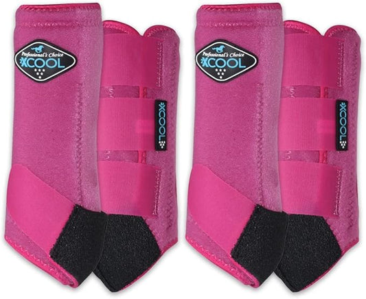 Professional's Choice 2XCOOL Sports Medicine Horse Boots | Protective & Breathable Design for Ultimate Comfort, Durability & Cooling in Active Horses | 2 Pack