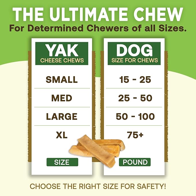 EcoKind Premium Gold Monster Yak Cheese Himalayan Dog Chew, Dog Treats Large Breed, All Natural, High Protein, for Aggressive Chewers, XL - 1 Chew