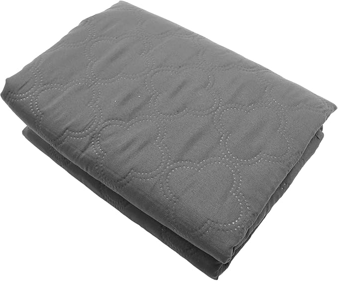 Dog Bed Blankets, Pet Bed Cover for Couch Sofa Bed, Anti Slip Bottom Bite Furniture Protector with TPU Layer, Deep Gray Four Leaf Clover (30x70inch)