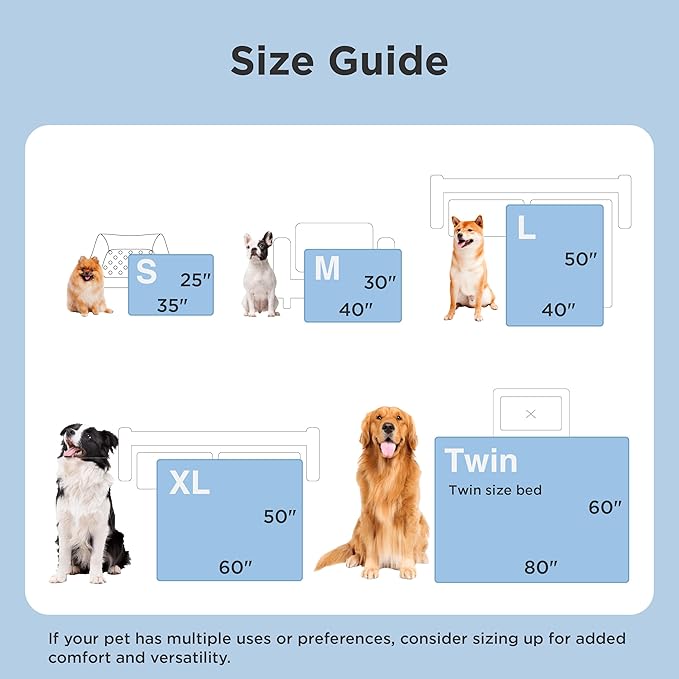 Bedsure Cooling Blanket for Bed with Breathable Air-Core Fill Q-MAX>0.4 - Lightweight Pet Cat Throw Cold Blanket Washable for Summer，Soft Dog Cooling Mat for Couch, Arctic Blue, 60x80