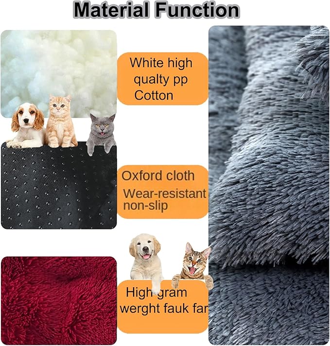 Dog Crate Mat, Dog Bed for Large Dogs, Comfy Fluffy Kennel Pad Anti-Slip for Dog beds & Furniture, Quilted Dog Bed for Pets for Medium/Small Dogs Cats (Color : Green, Size : 48x33)