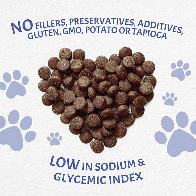Canine Caviar - Wild Ocean: Herring & Teff Alkaline Dry Dog Food, Limited Ingredients, Gluten-Free, Based on Science & Research, Veterinary Alternative Diet (22 Pound Bag)