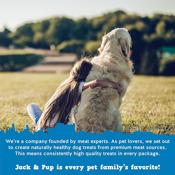 Jack&Pup Rib Bones for Dogs, All Natural Beef Bones for Dogs, Single Ingredient Bone Marrow, Dog Rib Bone Bites (24 Oz Bag)
