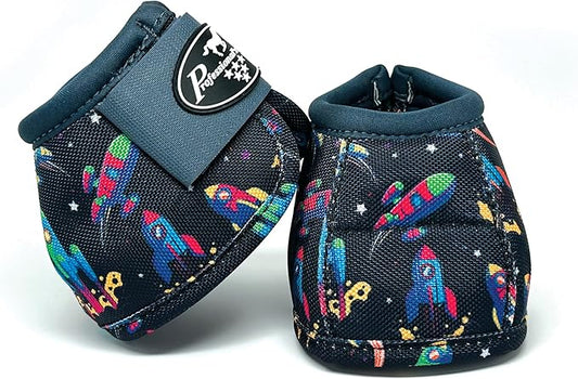Professional's Choice Ballistic Overreach Bell Boots for Horses | Superb Protection, Durability & Comfort | Quick Wrap Hook & Loop