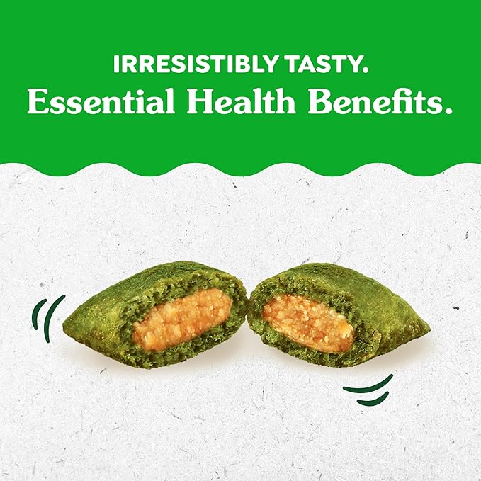 Greenies Feline Smartbites Healthy Indoor Cat Treats, Tuna Flavor, 16 oz. Tub