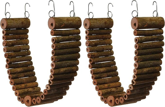 Prevue Pet Toy NAT Wonder Walk Bird Ladder, Small (62808) (Pack of 2)
