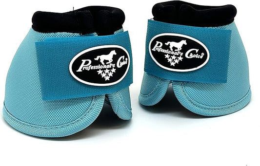 Professional's Choice Ballistic Overreach Bell Boots for Horses | Superb Protection, Durability & Comfort | Quick Wrap Hook & Loop