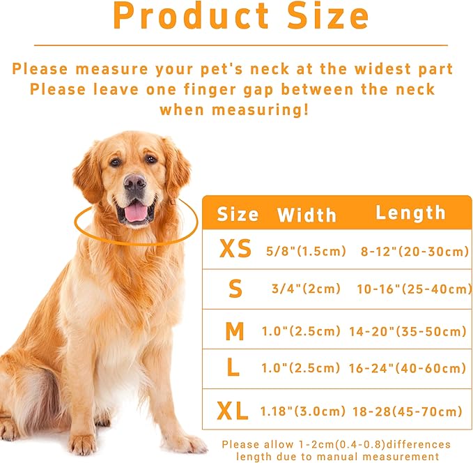 Dog Collar for Boys & Girls, Adjustable Soft Pattern Pet Collar with Safety Buckle for Small to Large Dogs (Yellow Floral, L)