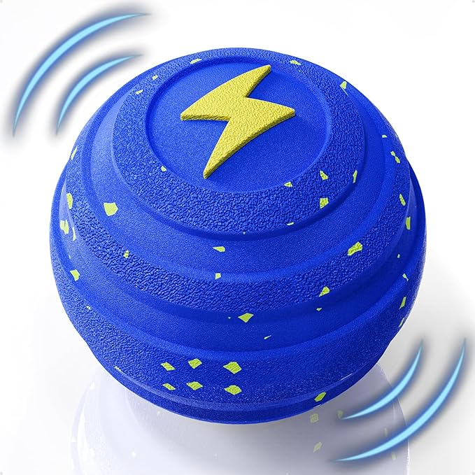 Interactive Dog Toys Balls Moving - Smart Automatic Bouncing Interactive Dog Ball, Durable Pet-Safe E-TPU Material, IPX7 Waterproof, Anti Boredom Dog Toys to Keep Them Busy for Large and Small Dogs