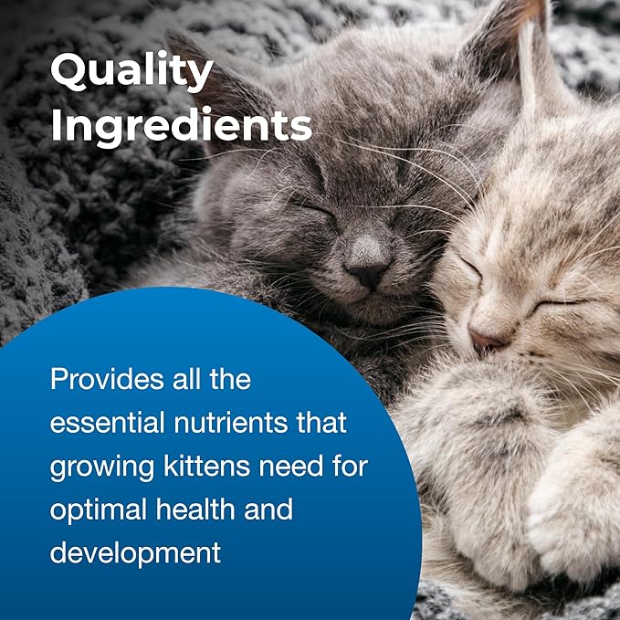PetAg Goat’s Milk KMR Kitten Milk Replacer Powder - 12 oz - Powdered Kitten Formula with Prebiotics, Probiotics & Vitamins for Kittens Newborn to Six Weeks Old - Easy to Digest