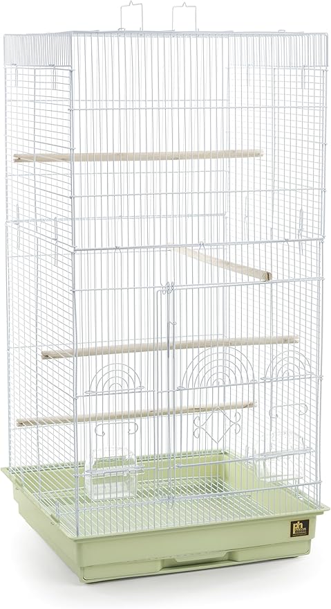 Prevue Pet Products SPECONO1818H-SG Tall Tiel Cage, Sage Green