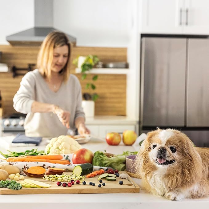 JustFoodForDogs DIY Nutrient Blend for Homemade Dog Food, Fish & Sweet Potato Recipe, 5.92oz